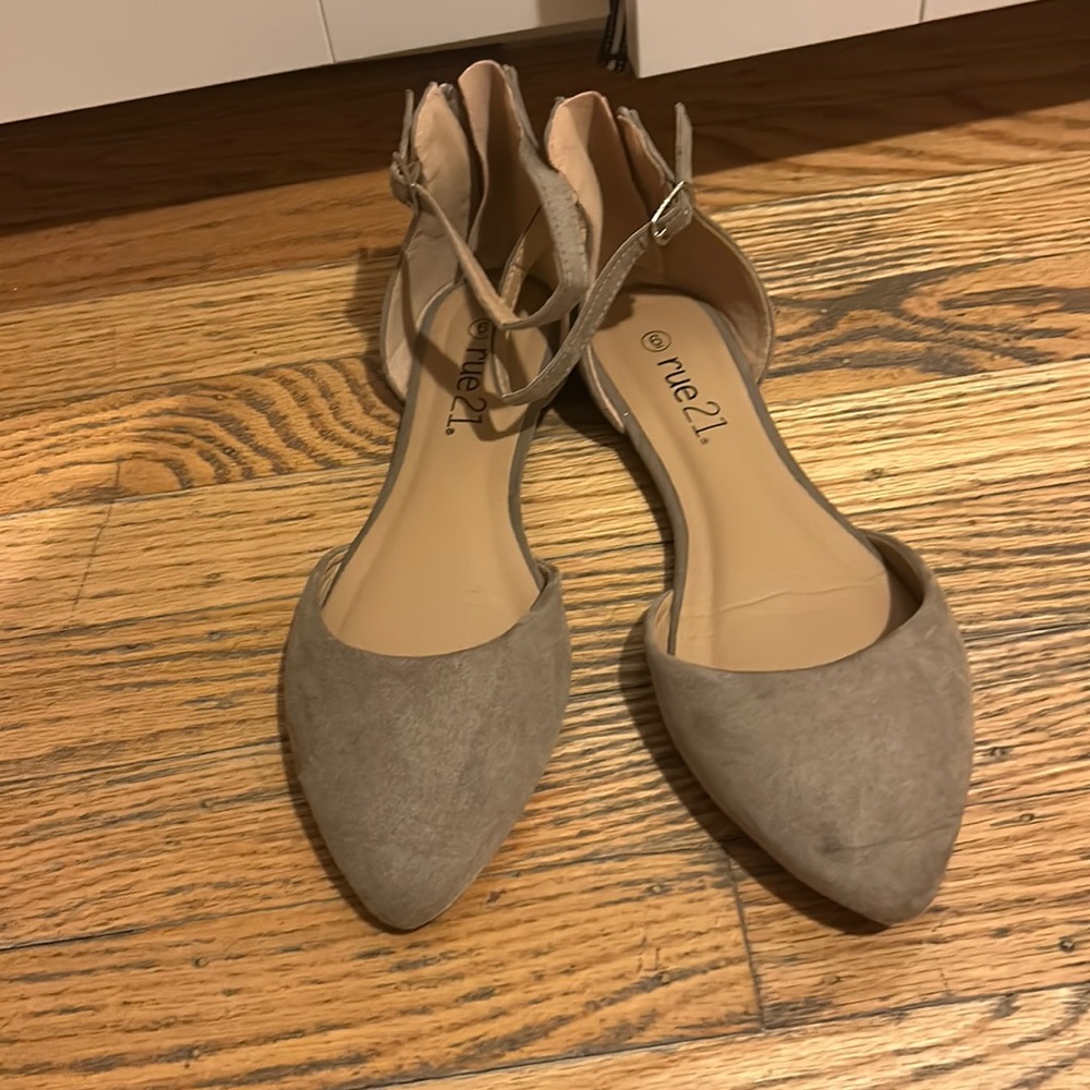 flats mauve brown